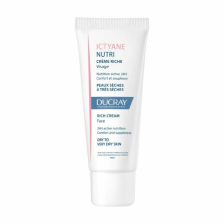 Ducray — Crème riche Visage — Crème visage peau sèche — Ictyane Nutri 40 ml