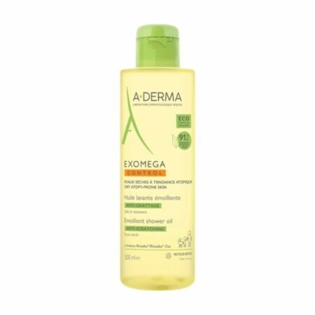 A-DERMA — EXOMEGA CONTROL HUILE LAVANTE ÉMOLLIENT ANTI-GRATTAGE 500 ml