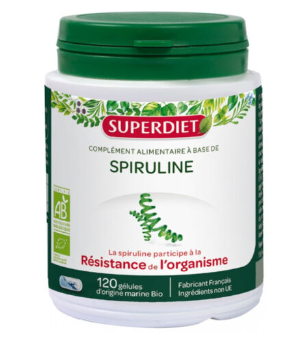 Super Diet Spiruline – 120 Gélules