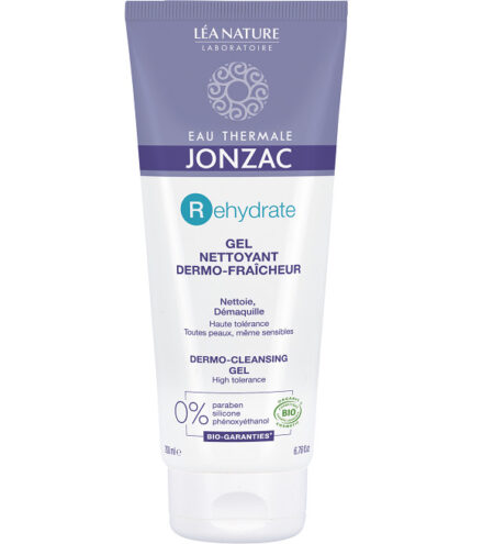 EAU THERMALE JONZAC RÉHYDRATE GEL NETTOYANT DERMO-FRAÎCHEUR 200 ml