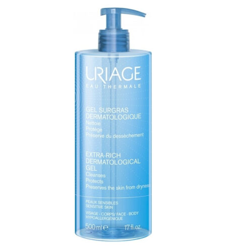 Uriage – Gel Surgras Liquide Dermatologique – 500 ml