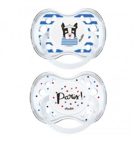 Dodie 2 Sucettes Anatomique A88 +18mois Duo Paris