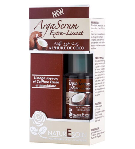 NaturEsoin ArgaSerum à l’Huile de Coco – 50 ml