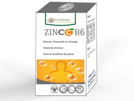 Complemax Zinc B6 40 Gelules