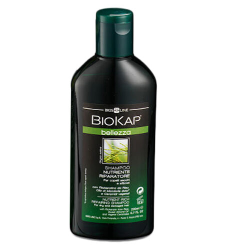 Biokap – Shampoing nourrissant et réparateur Belleza – Cheveux secs – 200 ml