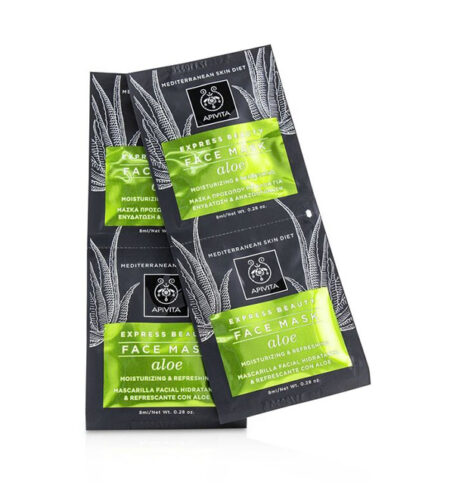 Apivita Express beauty Face Mask Aloe 6*2*8ml
