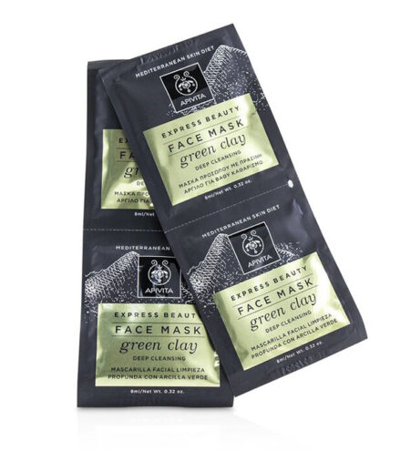 Apivita Express beauty Face Mask Green clay 6*2*8ml