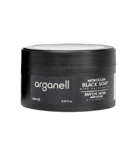 Arganell Savon Noir Eucalyptus Moroccan 250ml