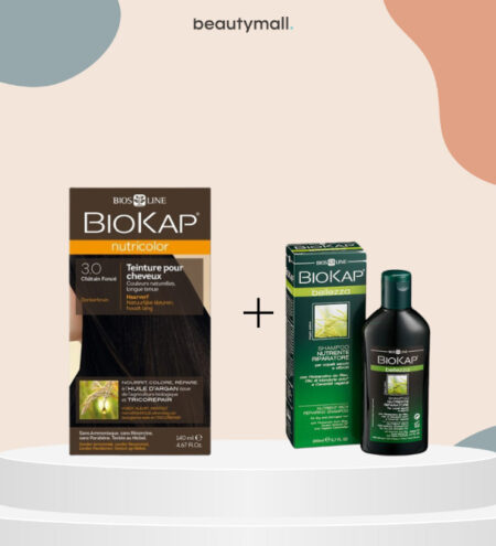 Biokap nutricolor 3.0 140ml+shampoing nourissant reparateur 100ml pack