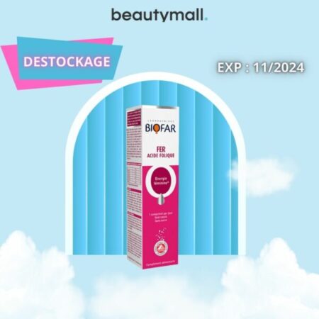 Biofar Fer Acide Folique 20 capsules – Destockage