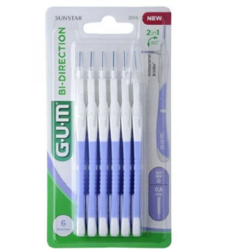 Gum Brossette Bi-Direction Ultra Micro-Fine 0,6 mm Réf : 2014