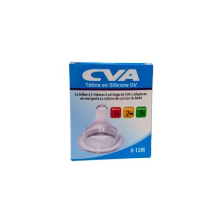 CVA Tetine en silicone 0-12m