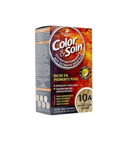 Color Et Soin Blond Clair Cendre 10A
