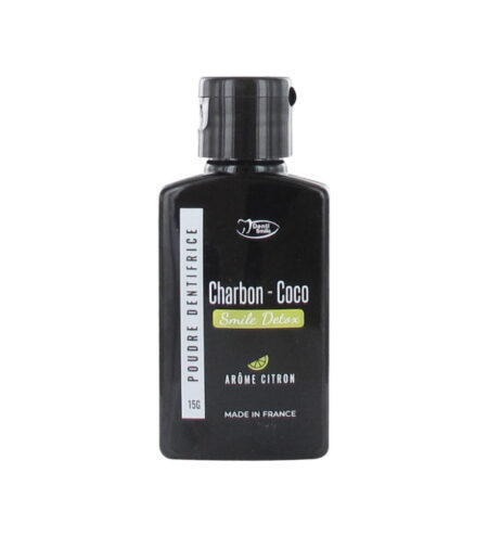 Denti-Smile Poudre Blancheur Au Charbon « Arome citron » 15g