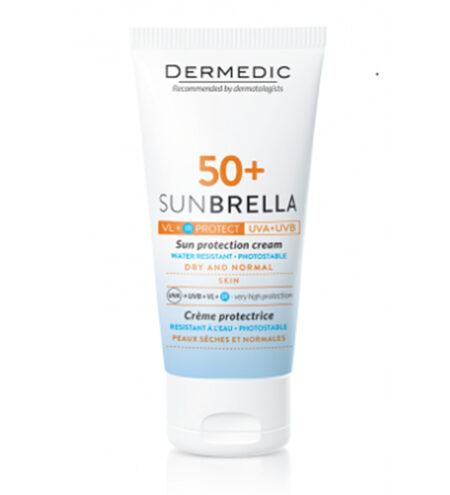 Dermedic Sunbrella Creme Spf50+ Peau seches et Normales 50ml