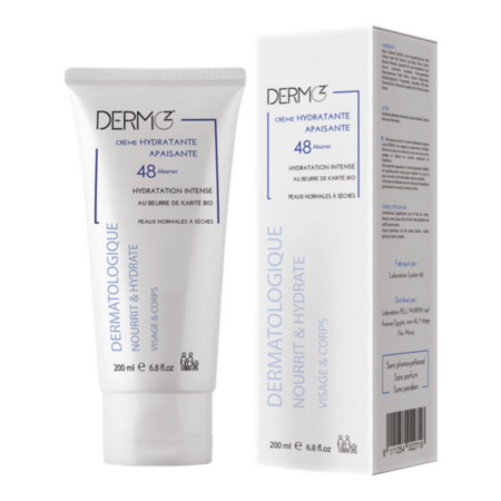 Dermoz Creme Hydratante Apaisante Peaux Normales a Seches 50ml