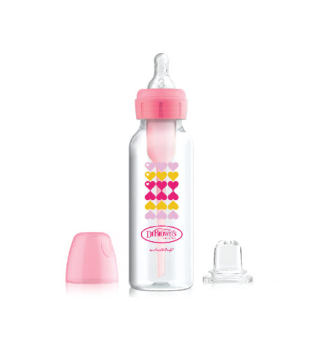 Dr browns Biberon Cole Etroit Pink 250ml SB8191