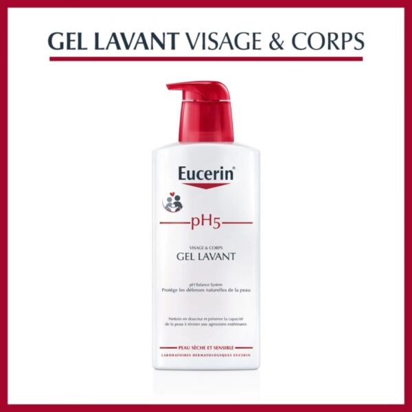 EUCERIN pH5 Gel Lavant – 400 ml