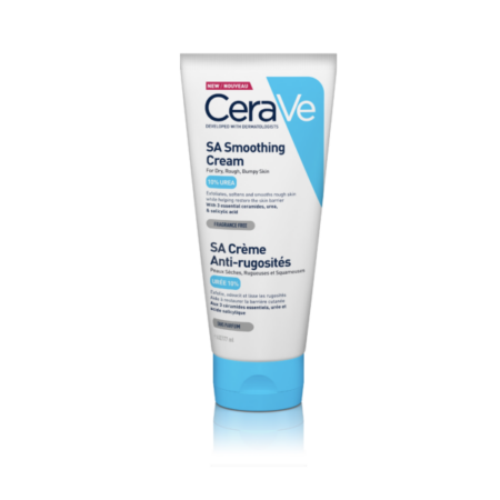 CeraVe SA Crème Anti-Rugosités Peau Sèche et Squameuse | 177ml