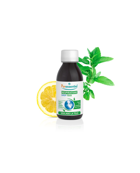 Puressentiel Respiratoire sirop toux – flacon de 125 ml