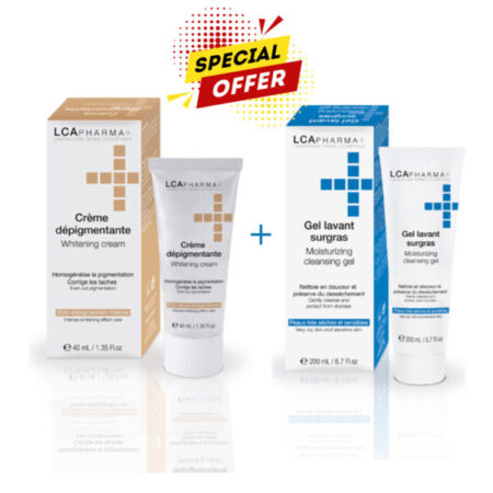 Lca Creme Depigmentante 40ml + Gel Lavant Surgras 200ml