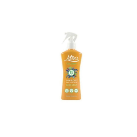Liten’s Lait Solaire Aloe Vera Spray Spf15 250ml