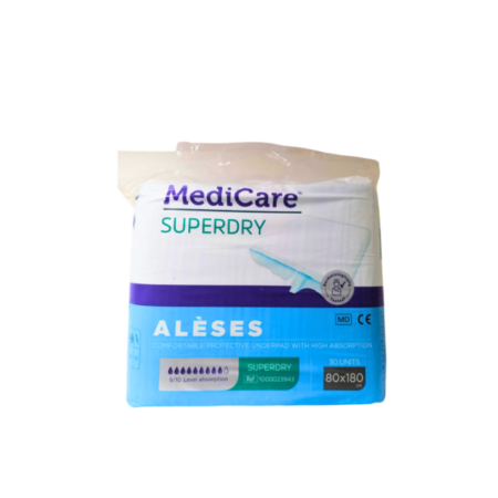 Medicare Aleses Superdry wings 80x180cm 30 unités