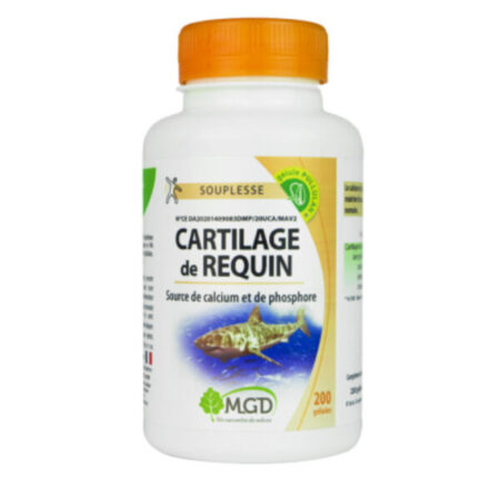 Mgd Nature Cartilage de requin 200 gelules