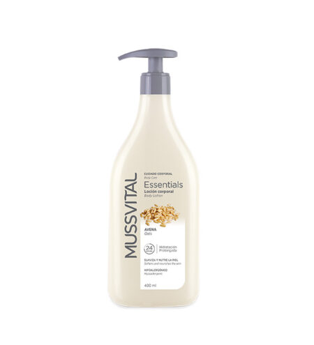 Mussvital essentials lotion corporel Avoine 400ml