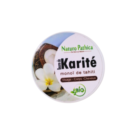 Naturo Pathica Beurre de Karite Monoi de tahiti 250gr