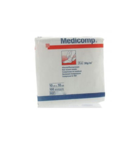 Hartmann medicompresses 10*10cm 100/boite