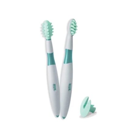 NUK Set de brosses à dents éducatives 6+ Mois