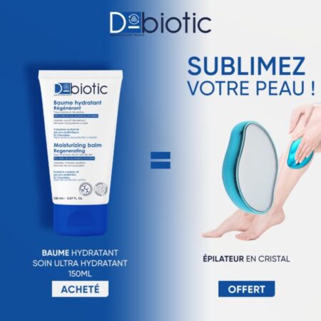 D-BIOTIC Baume Hydratant Régénérant 150 ml = Epilateur en Cristal OFFERT