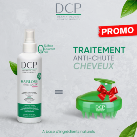 DCP HAIRLOSS LOTION CAPILLAIRE FEMMES 200ml = Brosse Offerte
