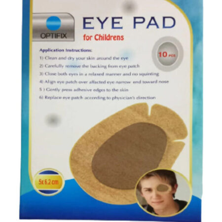 Optifix Eye Pad For Enfant 5×6.2 10 Pieces