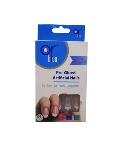 Or Bleu Pre-glued Artificial Nails FC 07 CT-988
