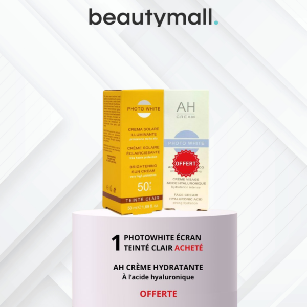 Photo White Ecran Teinte Spf 50+ = AH Cream 30ml Offerte