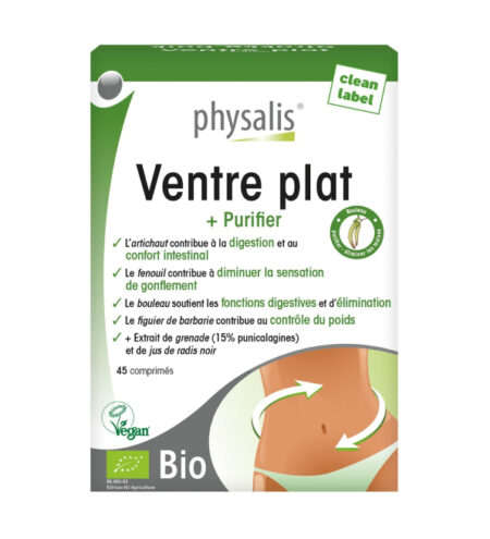 Physalis Ventre Plate +Purifier 45 comprimes