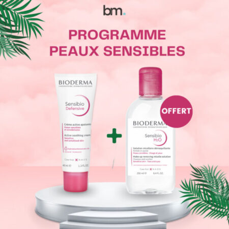 Bioderma Sensibio Duo Coffret Defensive Creme 40ml+H2O 250ml OFFERT