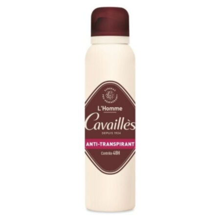 Roge Cavailles Déodorant Anti-transpirant Homme Spray 48H 150ml