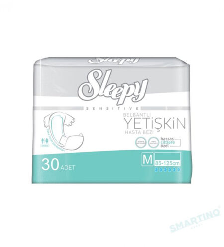 Sleepy Sensitive Adulte diapert Teste Dermato M 30 Pieces