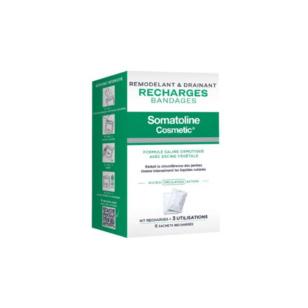 Somatoline Recharges Bandes Remodelant Drainant 6 Sachet