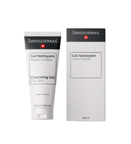 Swissderma Gel Nettoyant Peux Grasses 200ml