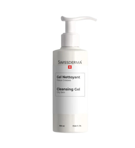 Swissderma Gel Nettoyant Peux Grasses 500ml