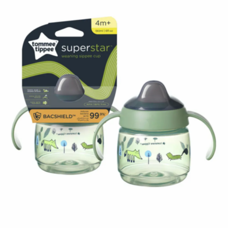 Tommee Tippee Tasse d’apprentissage +4m 190ml vert