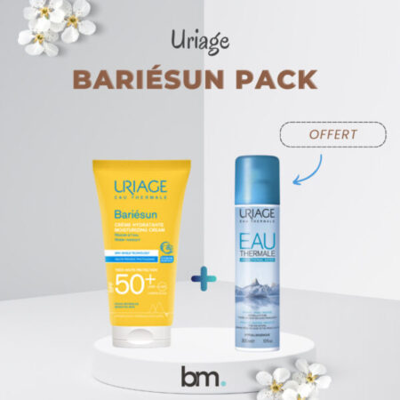 Uriage Bariesun Ecran Creme Spf50+ + Eau thermale 50ml OFFERT