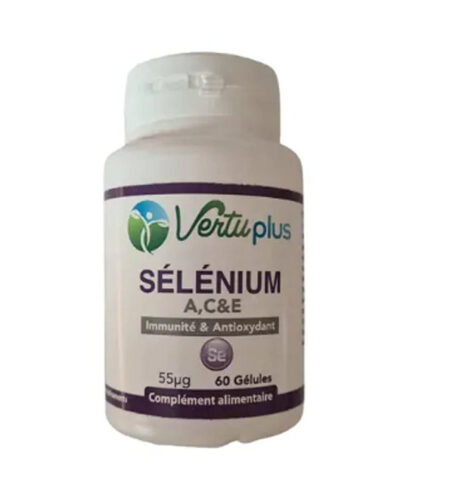 Vertu Plus Sélénium A,C&E 60 Gélules