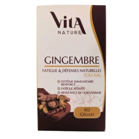 Vita Nature Gingembre 300mg 60 Gelule