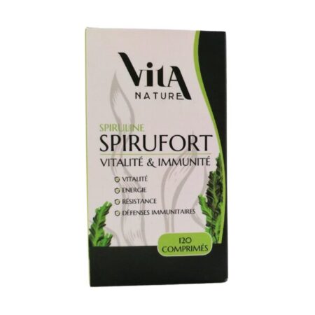 Vita Nature Spiruline Spirufort 120 Comprimes