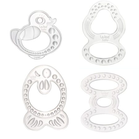 WeeBaby Anneaux De Dentition Pur Silicone 858-F